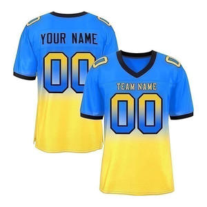 Camiseta de Fútbol Americano Oversize - Transpirable, Manga Corta, 100% Poliéster, Tallas y Colores Personalizables, Venta al Por Mayor OEM - Product Image 6