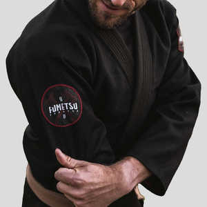 Logo personnalisé brodé BJJ Gi avec point avant durable Gi de judo durable avec logo avant - Product Image 2