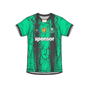 Camiseta de fútbol personalizada 2025 de Francia con diseño clásico de cuello en V, camisetas de fútbol sublimadas Retro, conjunto transpirable - Product Image 6