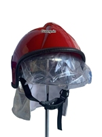 Casque de pompier de sécurité ignifuge de vente directe d'usine de type européen chapeau d'équipement de lutte contre l'incendie