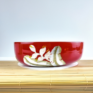 Cuenco de laca tradicional hecho a mano de fábrica de Vietnam Material Natural uso diario artesanía modelo LBW6028 - Product Image 2