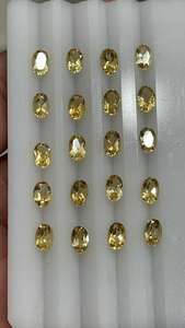 IGH uality lean nside Nural Ural ellow itrine emstones Val UT alialibrado ititrine tons Bulk roroduct andandmade - Product Image 3