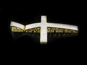 จี้เพชรโมอิสทรงกลมรูปพระเยซู925เงินมินิมอลลิสต์มีความชัดเจนระดับ VVS ให้เป็นของขวัญทางศาสนาแก่เขา - Product Image 3