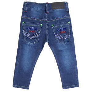 Pantalon en jean pour garçons - Bleu foncé - Product Image 3
