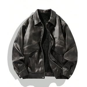 Veste en cuir homme personnalisée de qualité la plus populaire fabriquée au Pakistan Vestes en cuir de moto de qualité supérieure - Product Image 1