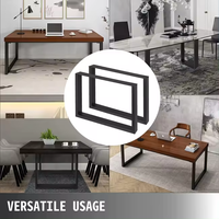 Pieds de table modernes en fonte et acier pour l'extérieur, restaurant, bureau, hôtel, salon, banc, café, salle à manger, meubles, pieds en métal