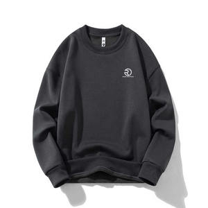 Nouveau gros impression de haute qualité personnalisé col rond unisexe sweats à capuche 100% coton polaire hommes sweat bas prix - Product Image 4