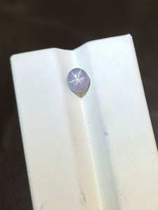 คุณภาพเกรด Top 100% ธรรมชาติหกรังสีดาวไพลินรูปไข่หลวมของแท้ขนาดสอบเทียบอัญมณีสําหรับเครื่องประดับทําใช้ - Product Image 5