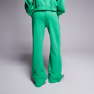 Pantalon de survêtement personnalisé Low MOW, coupe droite, avec cordon élastique, en coton, coupe oversize, pour femme - Product Image 2