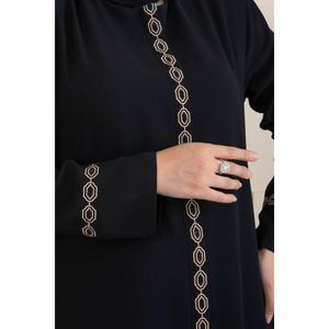 Nouvelle saison vêtements islamiques d'hiver pour femmes robe Abaya caftan tunique Dubaï mode islamique musulmane robes islamiques de fabrication turque - Product Image 3
