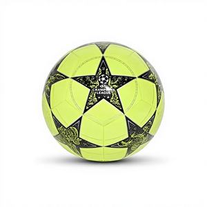 Ballon de football en PU cousu à la machine de haute qualité, ballon d'entraînement professionnel, toucher doux, durable, export en gros - Product Image 1