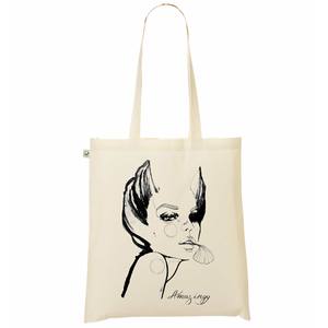 Sac fourre-tout en toile de coton écologique avec poignée jetable imprimée personnalisée pour le shopping Sac fourre-tout promotionnel de qualité supérieure - Product Image 6