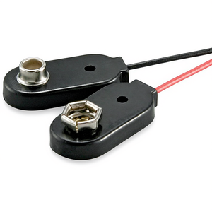 Lot de 10 boîtiers individuels en plastique pour piles 9V avec clips pour l'organisation - 10 par unité - Product Image 2