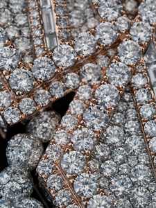 Colgante Personalizado con Inicial de Diamante Baguette en Plata S925, Nuevo Diseño, Estilo Hip Hop, Colgante de Moissanita - Product Image 5