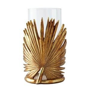 Portavelas de Cristal Transparente con Letras Impresas en Relieve, Diseño Metalizado Ondulado, Lujoso, Duradero y Único, Hecho a Mano, Marca Royal Touch - Product Image 4