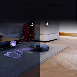 Robot Aspirador y Fregador – Secado Automático, Lavado Automático de Mopa, Autovaciado, Autorelleno, Cepillo Doble - Product Image 3