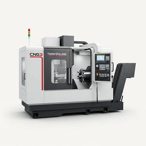 Torno CNC de Doble Husillo, Centro de Torneado Multieje, Producción de Piezas Pequeñas de Alta Velocidad y Precisión - Product Image 1
