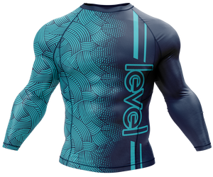 Rashguard MMA léger en nylon pour hommes, manches longues, extensible, écologique, respirant, vêtements de sport performants, logo personnalisé - Product Image 3
