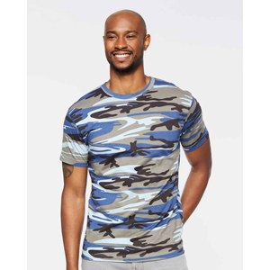 Camisetas de Camuflaje Unisex a la Moda 2025, Cuello Redondo, Manga Corta, Ajuste Ceñido, Casual, Verano, Transpirable, Protección UV, Hecho en Pakistán - Product Image 1
