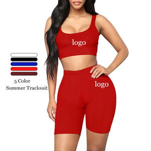 Conjunto Deportivo de 2 Piezas para Mujer, Talla Grande, para Gimnasio y Fitness, Shorts y Brasier sin Costuras, Estampado, con Cinturón, Secado Rápido, Transpirable, para Yoga - Product Image 6