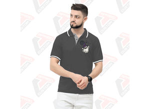 Firma de mujer a rayas para camiseta transpirable con estilo ecológico Denim Batik telas de pana parches elegantes de verano - Product Image 3