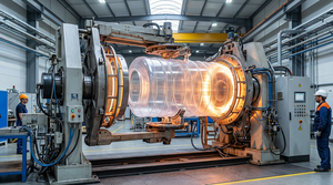 Machine de moulage par rotation bi-axiale à poste unique |   Machine de fabrication de réservoirs d'eau en plastique semi-automatique 380V - Product Image 4