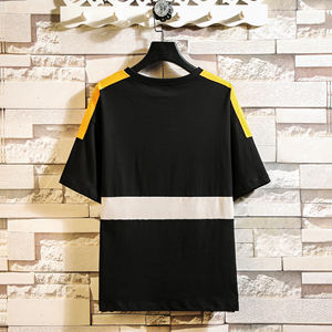 คุณภาพสูงแฟชั่นผ้าฝ้ายเสื้อแขนสั้นผู้ชายเสื้อยืด - Product Image 4