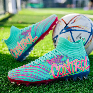 High Top <b>Ankle</b> <b>Support</b> <b>Football</b> Boots Professional Soccer Cleats for Men Training Match Athletic Men's Soccer Shoes - Product Image 3