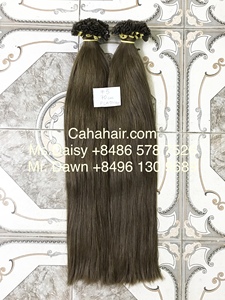 Extensiones de Cabello Vietnamitas Remy de Queratina con Punta Plana de Alta Calidad al por Mayor, con Cinta Adhesiva, Doble Trama, 100g, Todos los Colores, Permanente, OEM, ODM - Product Image 5