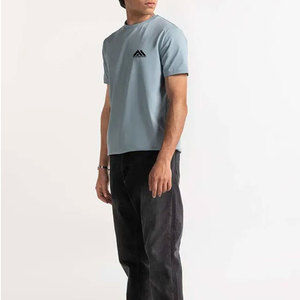 T-shirt de qualité supérieure pour hommes T-shirt léger T-shirt de couleur personnalisée Vêtements décontractés - Product Image 3