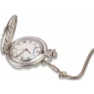 Montre de poche en métal de style vintage classique et élégante pour les collectionneurs ou les cadeaux disponibles dans le monde entier - Product Image 3