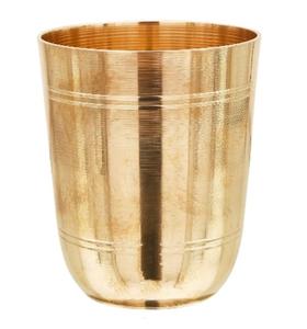 Vaisselle en verre à boire en laiton pur Articles de restauration Finition antique Verre en métal en laiton pour hôtel, restaurant ou usage domestique. - Product Image 3