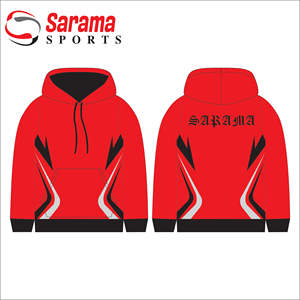 Sudadera con capucha de algodón de gran tamaño para hombre con estampado personalizado última sudadera de lana bordada patrón de animales de punto impermeable - Product Image 4