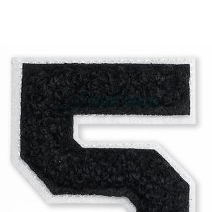Nouveaux derniers patchs de broderie en chenille personnalisés Patch de lettre en chenille personnalisé pour veste chapeau vêtements en quantité en vrac - Product Image 4
