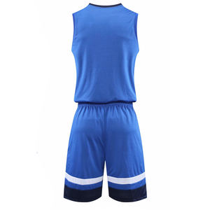 ชุดกีฬาบาสเก็ตบอลยูนิเซ็กซ์ ปี 2024 สวมใส่สบาย ระบายอากาศได้ดี ป้องกันแบคทีเรีย แห้งเร็ว ผลิตจากโพลีเอสเตอร์ 100% รับสกรีนโลโก้ - Product Image 3