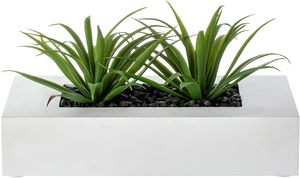 Pots et jardinières à fleurs artificielles en bois d'acacia pour jardin de bureau et décoration intérieure-Design minimaliste - Product Image 6