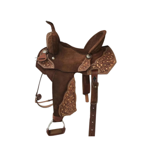 Selle de cheval en cuir occidental de qualité supérieure |   Artisanat sculpté à la main |   Construction durable |   Équipement d'équitation 2026, confort professionnel, utilisation - Product Image 1