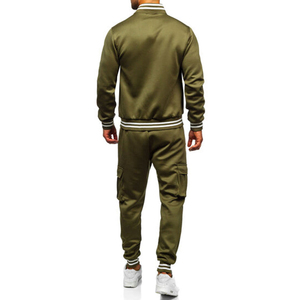 OEM nuevo Color 2025 chándales sudadera pantalones ropa deportiva traje hombre invierno cálido camisas con capucha traje hombres chándal - Product Image 2
