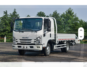 Used ISUZU Truck NPR ELF Model 6 Ton 9 Ton 11 Ton Flatbed Cargo Truck for Sale - Product Image 5