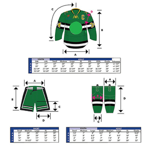 Camisetas de Hockey sobre Hielo Personalizadas de Primera Calidad 2026, Bordadas, con Diseño Nuevo y Económico, Sublimadas - Product Image 6