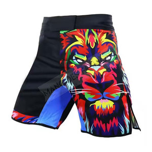 Top Tendance Brodé MMA Shorts De Boxe Hommes Plus La Taille Fit Doux Respirant Tissu À Séchage Rapide Formation Gym Kickboxing Muay Thai - Product Image 1