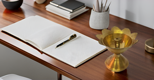 Lampe à huile en laiton de qualité supérieure faite à la main traditionnel indien doré Akhand Diya accessoire artisanal Diwali fait de qualité supérieure - Product Image 5