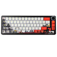 Keyboard Mekanik Mini RGB Terbaru Berkabel Kustom Arab untuk Desktop Laptop PC OEM USB Stok Kantor