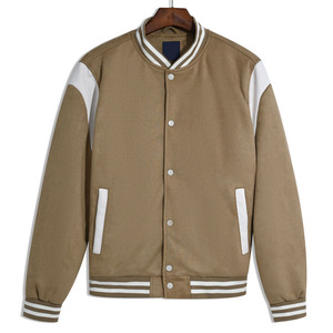 แจ็คเก็ตผู้ชายมาใหม่ 100% โพลีเอสเตอร์ ระบายอากาศได้ดี ปกคอเสื้อ แจ็คเก็ตผู้ชาย รับทำโลโก้ บริการ OEM แจ็คเก็ตผู้ชายแบบสั่งทำ - Product Image 1