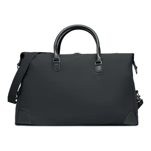Sac de voyage en toile durable Monaco 340gr, sac fourre-tout promotionnel pour merchandising écologique - Product Image 2