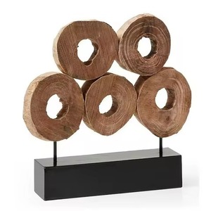 Sculpture en métal tendance, figurine d'art de table haut de gamme, décoration unique pour la maison, ornement moderne de designer - Product Image 2