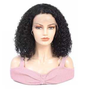 Perruque de dentelle ondulée noire naturelle de 30 pouces avec cheveux indiens Remy épais et rebondissants, doux et confortables - Product Image 3