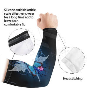 2023 últimas mangas de brazo de ciclismo Unisex calidad Premium TAMAÑO DE Color personalizado largo estilo ODM Anti-UV para refrigeración de protección - Product Image 5