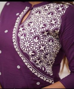 Vêtements islamiques pour femmes musulmanes, blanc cassé, costume de pelouse cousu maxi, boutique de vêtements de fête à la mode, robe pakistanaise pour le mariage de l'Aïd - Product Image 5