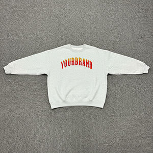 New Arrived Winter Streetwear Printed Eco-Friendly Heavyweight Oversized <b>Puller</b> Front Women's Sweatshirt 100% Cotton Breathable - Product Image 1